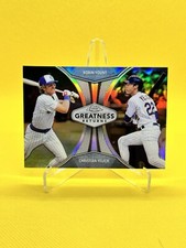 2019 Topps Chrome ⚾️ Greatness Returns Robin Yount/Christian Yelich Brewers 🔥