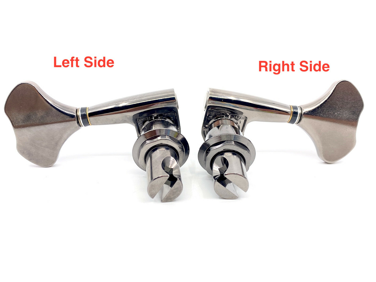 Gotoh Japan Ultra Light 5String Bass Guitar Tuners Cosmo Black 4+1