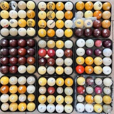Cue Ball. Antique, Vintage And Current Style Balls. Many To Choose From.