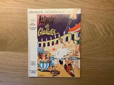 Asterix - Band III (3) - Asterix als Gladiator (1971) 3,50 DM