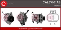 Casco Lichtmaschine Generator 75A 12V FüR Mitsubishi Pajero Klasseic 2.5 Td
