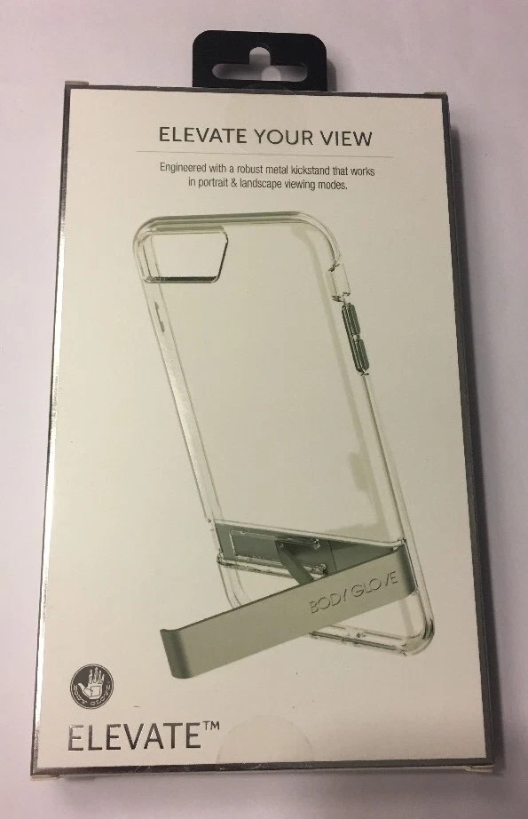 Funda Body Glove Elevate Series, Apple iPhone 8+/7+/6S+/6+, Transparente con Pata de Cabra Foto 2 de 4