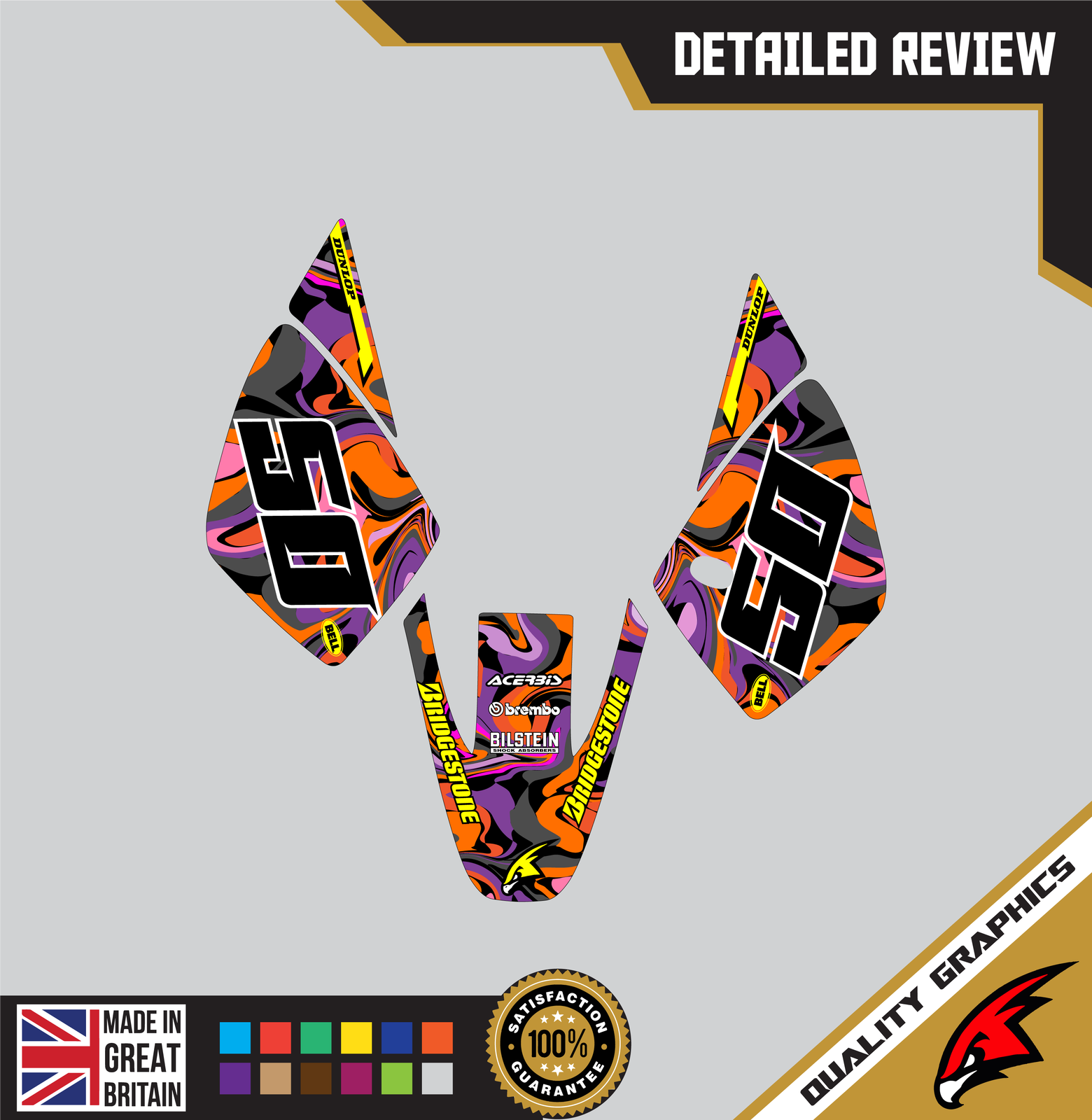 KTM SX50 50SX 2002 2008 Motocross Graphics MX Decals Kit Filter eBay