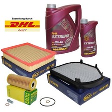 Inspektionspaket Mercedes Benz SLK R170 200 230 Kompressor mit 6L 5W40