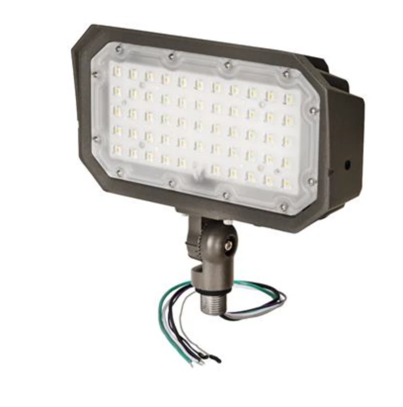 Topaz 50W LED Low Power Flood Light with Knuckle Mount 5000K F FL 50 50K KN BZ