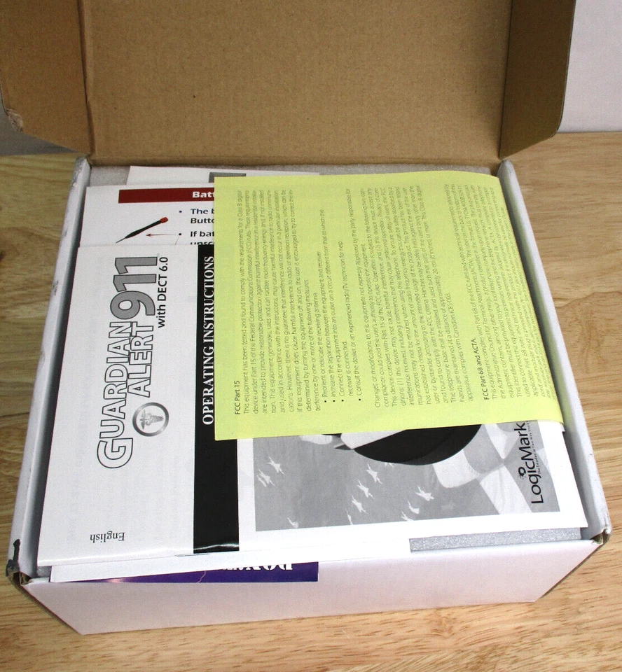 LOGICMARK Guardian 警报 911 紧急警报系统型号 30511 全新开箱 — 第 3/4 张图片