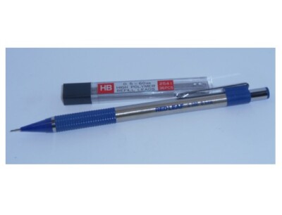 Druckbleistift 0,5 mm/0,5 mm Automatikkupplung HB Blei + freies Rohr von HB Leitungen