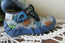 Befado blue gray monster Canvas Shoes sz 20-US 4-5 Made in Poland