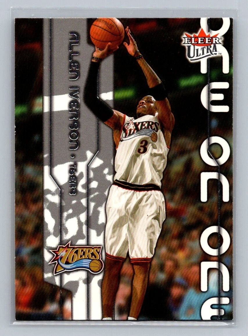 アイバーソン　カード　Allen Iverson 02-03 Fleer Fleer Allen Iverson Basketball 2002-03 Season Sports Trading Cards