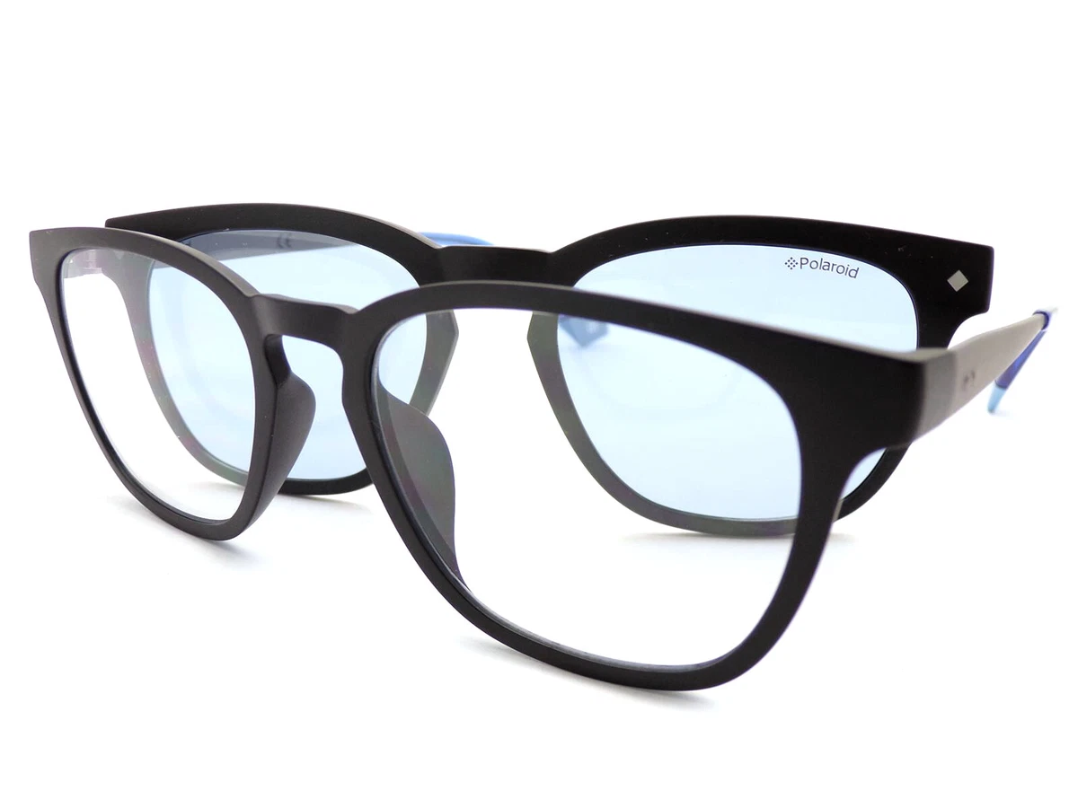 Polaroid Reading Glasses Polarized Magnetic Clip On Sun Lenses