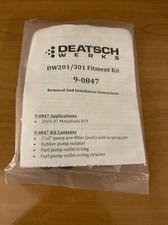 (K2)Deatsch Werks Fitment Install Kit for '03 - '07 Mistubishi Evo 8/9 PN-9-0847