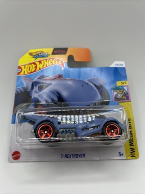 Hot Wheels T-Rex Troyer HW Mega Bite Die-Cast Car - 1:64 Scale Red Edition (114/250) - View #2