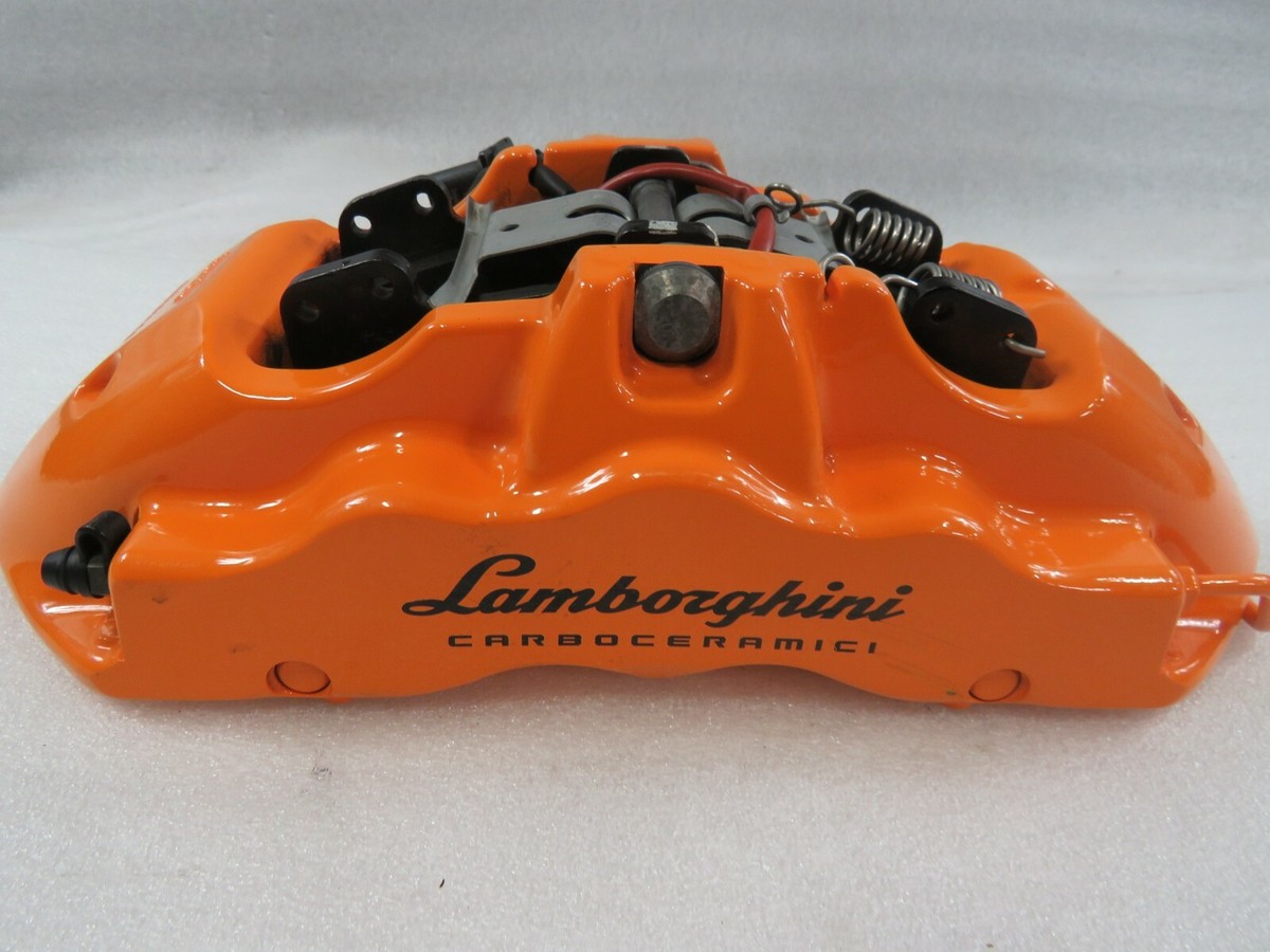 Lamborghini Huracan, LH, Left, Front Brake Caliper, Orange Lamborghini Huracan, LH, Left, Front Brake Caliper, Orange