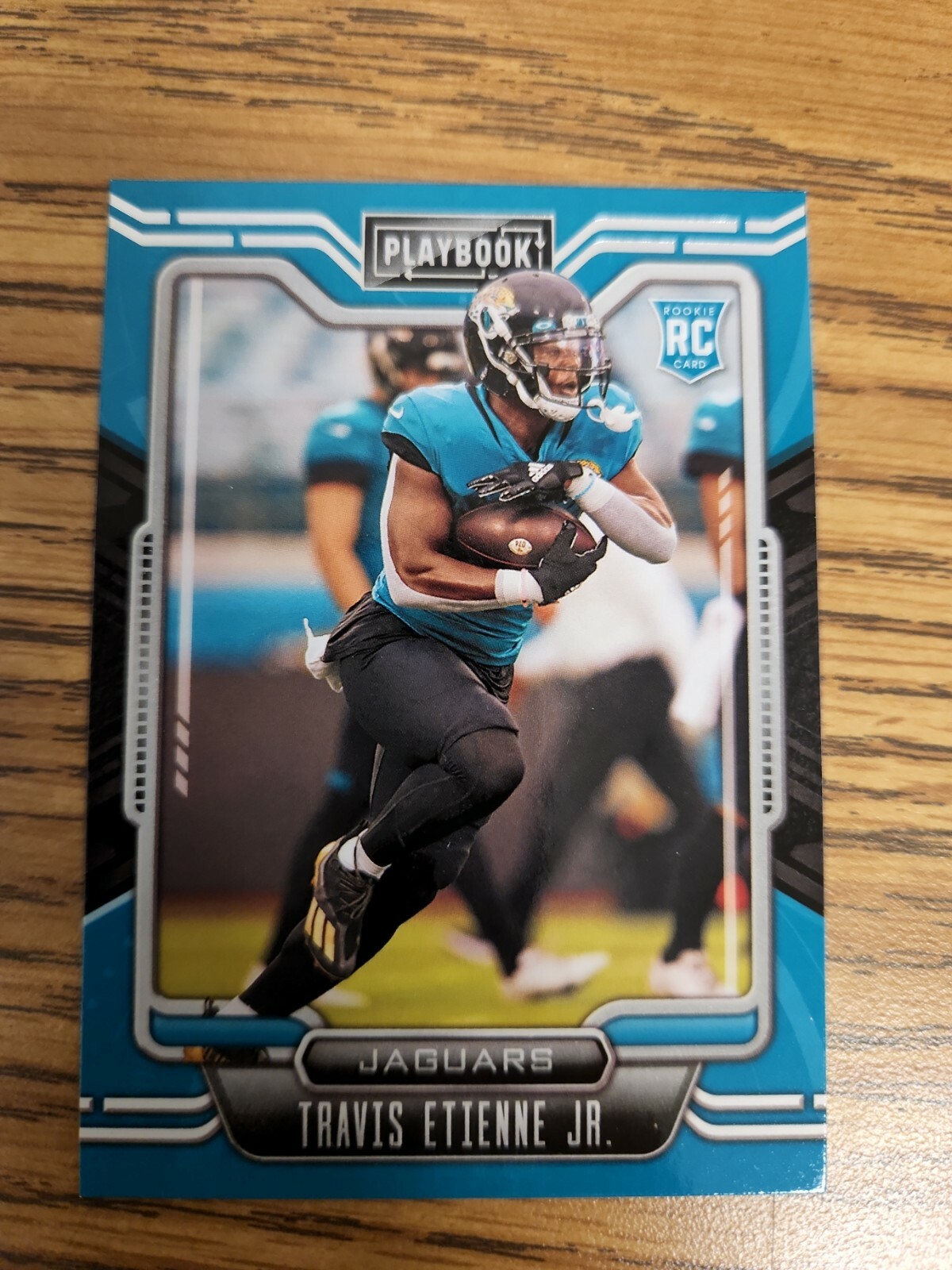 2021 Panini Playbook #112 Travis Etienne Jr. RC Jacksonville Jaguars