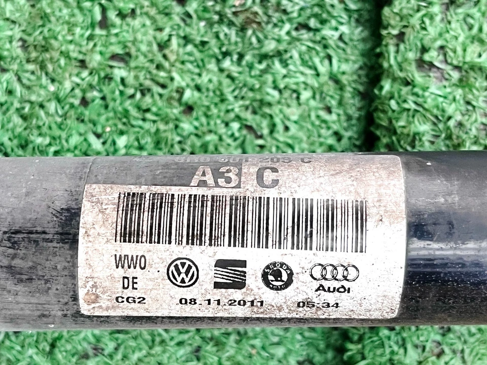 12-17 AUDI A6 A7 A8 S6 S7 S8 Q5 REAR RIGHT RH LEFT LH AXLE DRIVE SHAFT OEM - Image 2 of 4