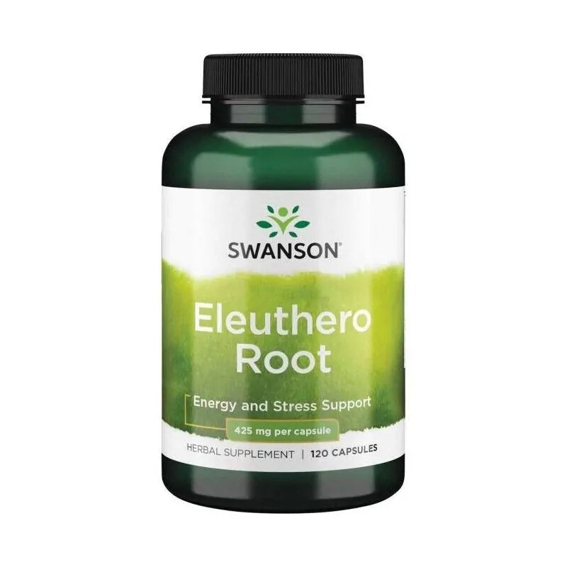 Swanson Eleuthero Root (ginseng siberiano) 425 mg, 120 capsule
