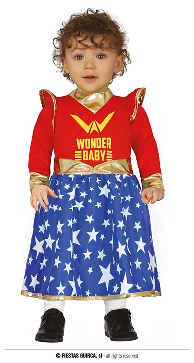 SUPERHEROINE CARNIVAL DRESS SUPERHEROINE NEWBORN DRESS WONDER WOMAN BABY