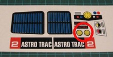 Major Matt Mason Astro Trac Custom Reproduction Vinyl Decals Peel/Stick