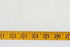 WHITE 4 WAY STRETCH PIQUE KNIT POLYESTER FABRIC 2 REMNANT PIECES