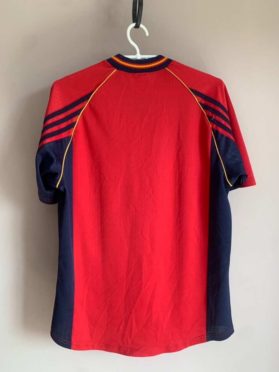 当時モノ ユニフォーム adidas／98-99 スペイン モデル ゲームシャツ 当時モノ ユニフォーム adidas／98-99 スペイン モデル ゲーム