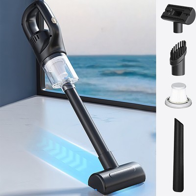 Handheld Cordless Car Vacuum Cleaner Air Duster 120W High Power Fr Wet Dry Floor
