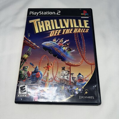Thrillville Off the Rails - Sony PlayStation 2 Untested