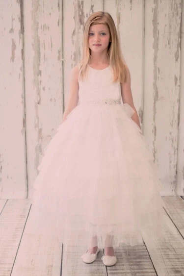 Kid's Dream Layered Mesh Princess Girls Dress