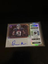 Deangelo Malone 2022 Panini Contenders Playoff Ticket /49 Auto RC Falcons V187