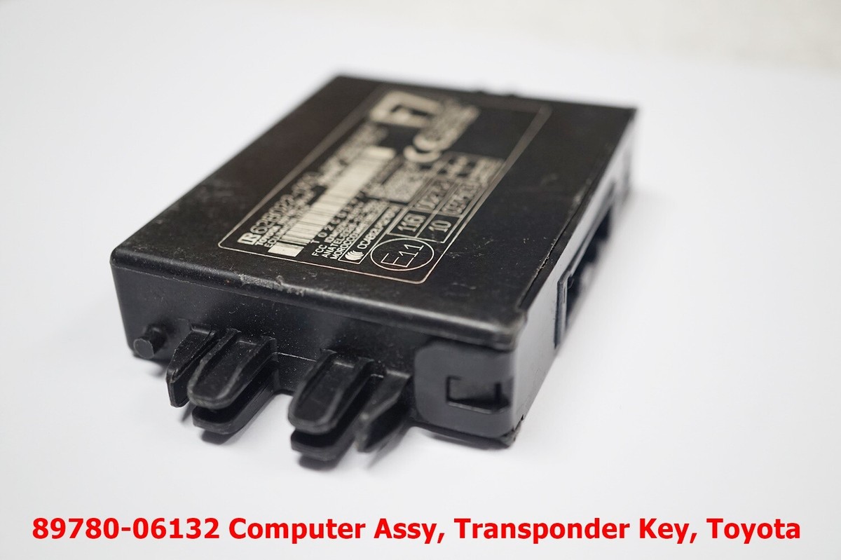 89780-06132 Computer Assy Transponder Key For Toyota | eBay