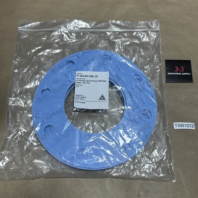 Garlock FF-3504-400-150#-.125 4  3504 Gylon Full Faced Flange Gasket .125  Thick