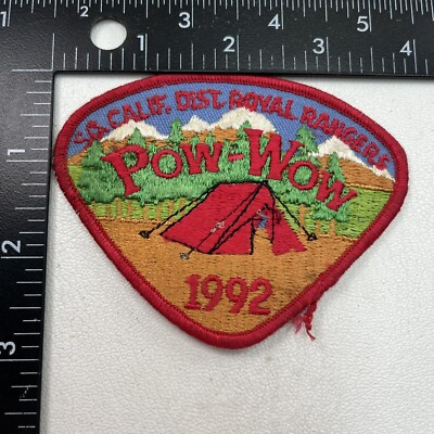 1992 Royal Rangers Southern California District POW WOW Patch C76P