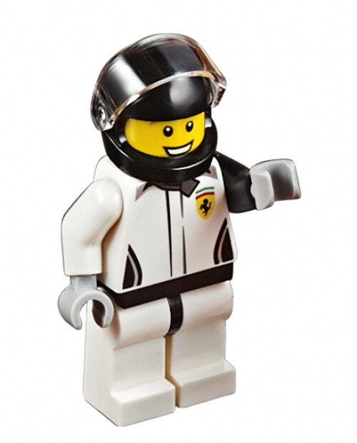 Lego Historic Ferrari 312 T4 Race Car Driver 75889 Speed Champions