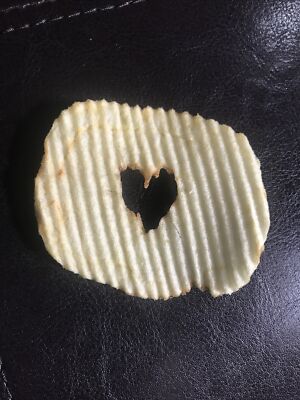 Ruffle Love Potato Chip Heart