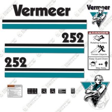 Fits Vermeer 252 Decal Kit Stump Grinder