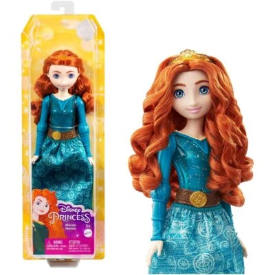 Mattel HLW13 - Disney Prinzess - Merida-Puppe – Mut und Abenteuer neu entdecken!