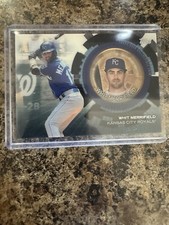 Whit Merrifield Coin Card 2020 Topps Update Series Relic TBC-WM Royals 171/199
