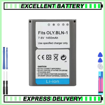 PS-BLN1 PSBLN1 Battery 1450mah for OLYMPUS PS-BLN1 BLN-1 E-M5 EM5 OMD OM-D