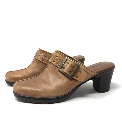 clarks bendables mules