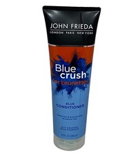 John Frieda Blue Crush for Brunettes Blue Conditioner 8.3 FL Oz New