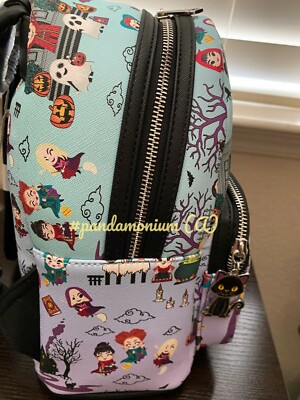 Loungefly Disney Hocus Pocus Scene Aop Mini Backpack | eBay display picture 1