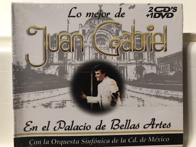 Rare 2cd+Dvd Juan Gabriel En El Palacio De Bellas Artes Rumbeando por Madrid NEW