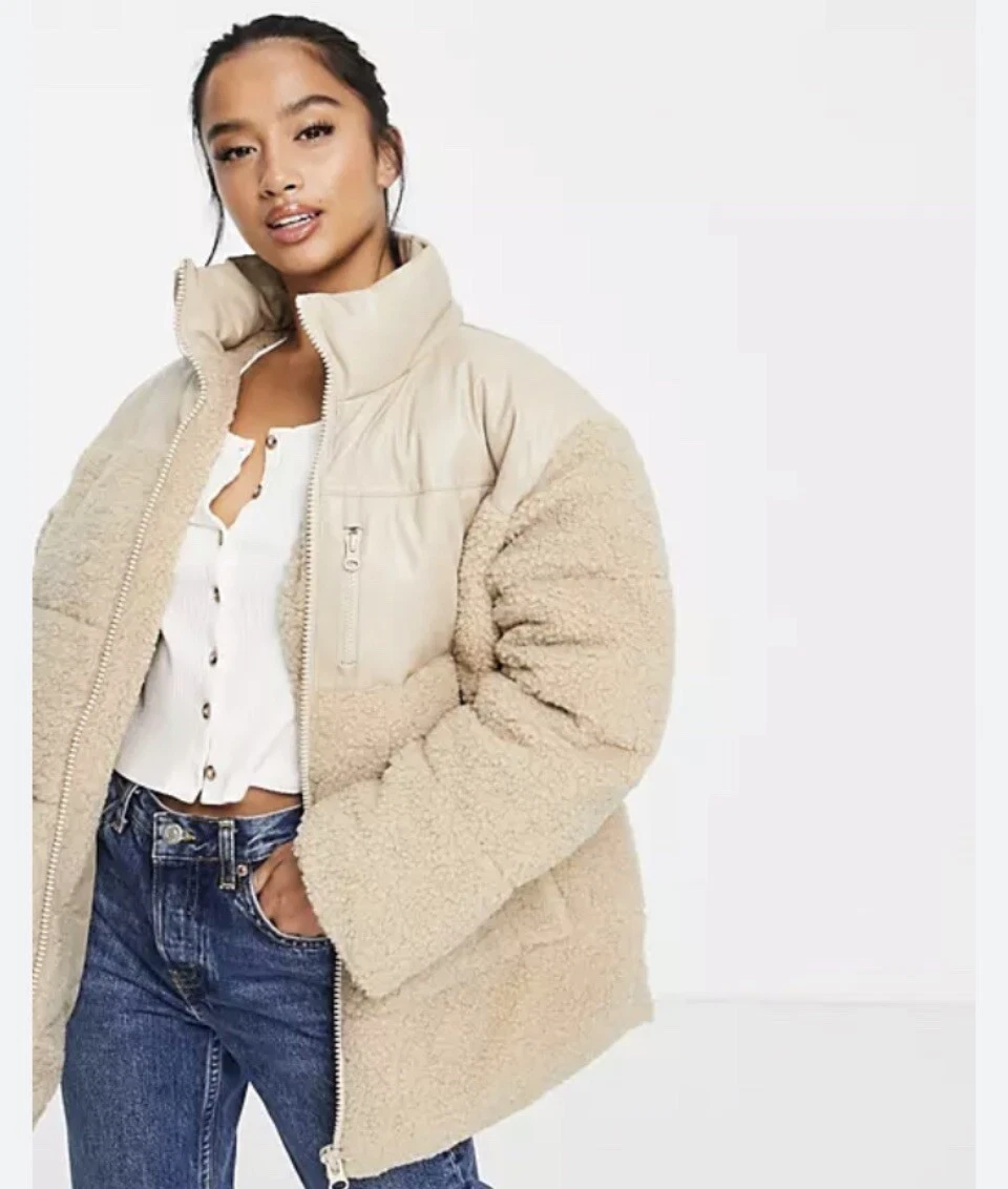 Asos beige deals jacket