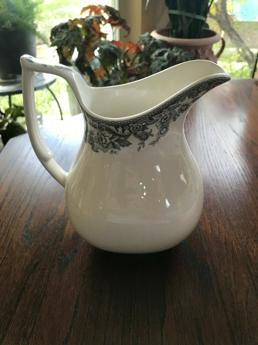 SPODE DELAMERE RURAL GREY JUG PITCHER MADE IN ENGLAND NEW