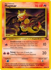 Magmar Uncommon Fossil 1st edition 39/62 NM on eBay