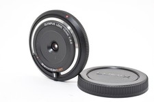 Olympus 15mm f/8 Lens BCL-1580 Black for PEN  From JAPAN [Near Mint] #2687780