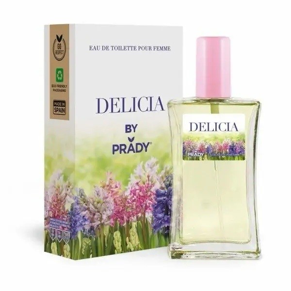 Eau de toilette Prady Delicia remède contre les odeurs de transpiration au quotidien