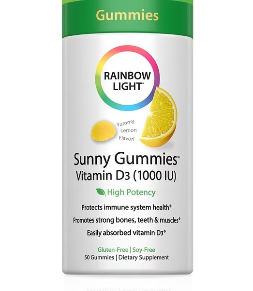 RAINBOW LIGHT vitamina D3 50 gominolas ENVIO 24 GRATIS