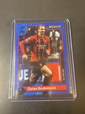 Topps 2021-22 Merlin Chrome Zlatan Ibrahimović AC Milan #119 Blue /75