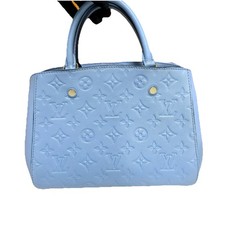 Louis Vuitton Montaigne BB Light Blue Monogra...