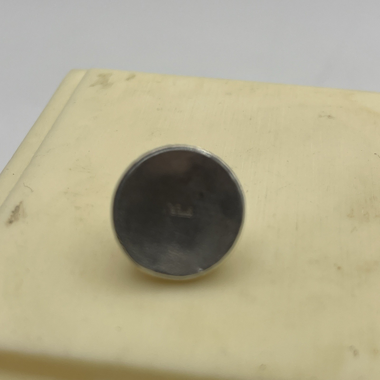 Heavy Sterling Silver Hershey Kiss Pendant